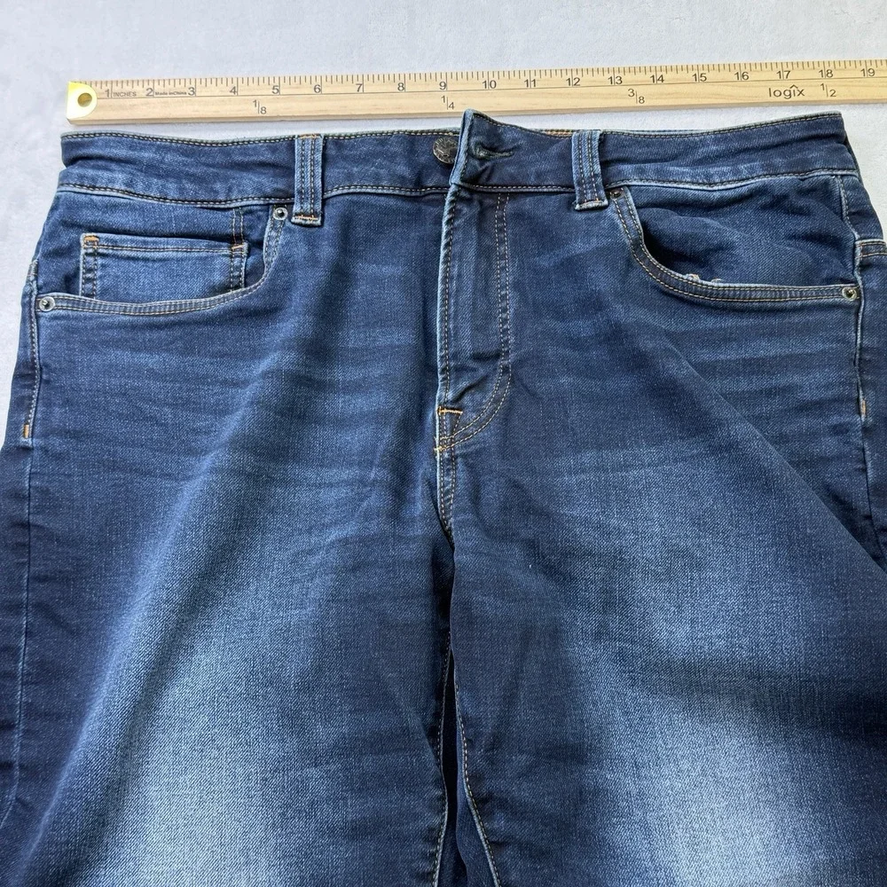 Buffalo David Bitton We Are Denim‎ Slim Ash Jeans Dark Wash 36x27 Stretch Soft